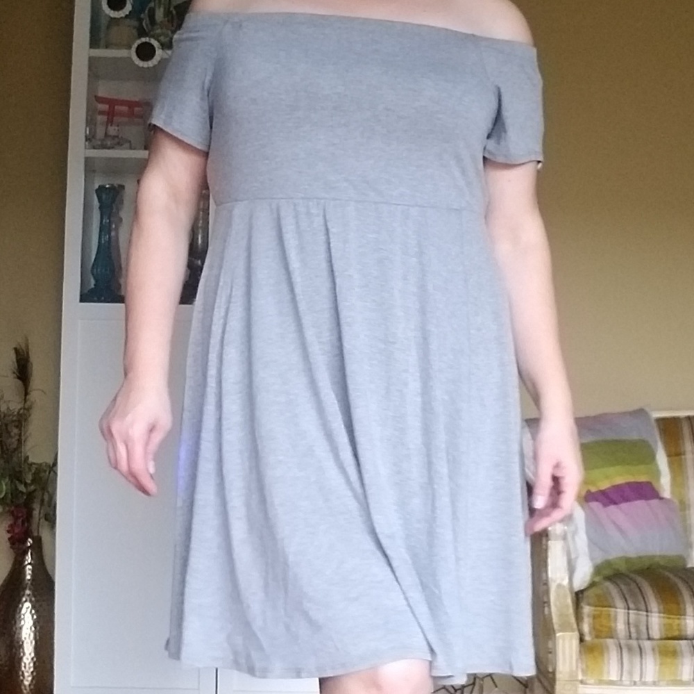 Torrid off the shoulder knitt dress